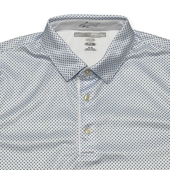 Greg Norman Men's Pattern Polo Size Medium - Picture 2 of 4